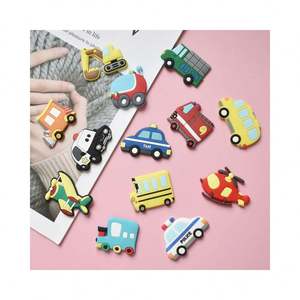 Aimants de réfrigérateur promotionnels personnalisés modernes pour baptême, réutilisables, imperméables, en caoutchouc 3D 2D, en PVC souple, souvenirs cadeaux - Product Image 1