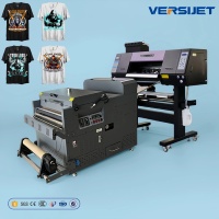 Imprimante DTF 60 cm (24 pouces) semi-automatique en acier inoxydable compatible Epson, nouvelle machine d'impression de t-shirts rouleau à rouleau
