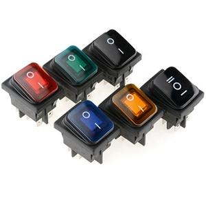 Interruptor de palanca KCD4-101, interruptor basculante de 4 pines, 16A, 125V/20A, 250V, <span class=keywords><strong>r11</strong></span>, T85, 1E4, KCD4, T120 - Product Image 6