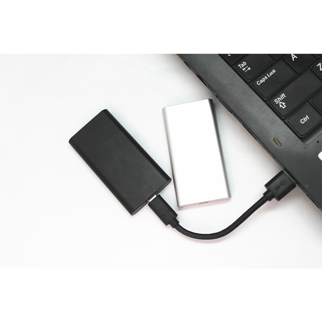 Custom Logo Portable SSD 128GB 256GB 512GB 1TB 2TB External Solid State Drive High Speed PSSD for Laptop Mobile Phone