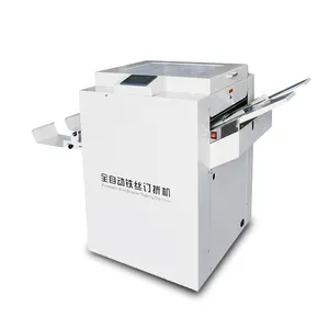 U-1710Z Book wire stitching and folding machine saddle stitching folding machine booklet maker