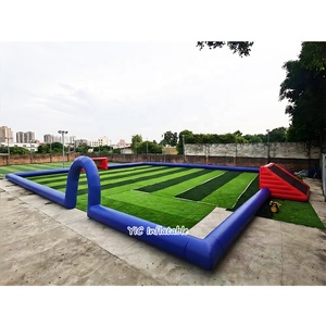 Fútbol Humano Inflable Comercial, Campo <span class=keywords><strong>de</strong></span> Fútbol Inflable para Exteriores, <span class=keywords><strong>Cancha</strong></span> <span class=keywords><strong>de</strong></span> Fútbol Portátil Profesional - Product Image 1