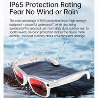 Lunettes Intelligentes BT IA avec Caméra HD, Batterie 260 mAh, Protection Lumière Bleue, Anti-tremblement 800W, Traduction Vocale, Double Micro, Annulation de Bruit W610