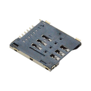 Chất lượng cao 6 + 1 pin thẻ Sim kết nối 1.5h Micro Sim chủ Ổ cắm thẻ Sim - Product Image 3