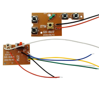Circuit imprimé émetteur-récepteur 27M 4CH pour voiture télécommandée