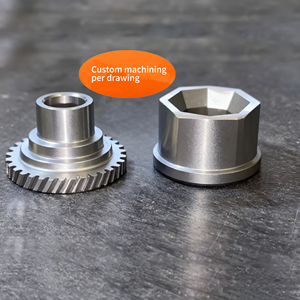 Pièces de moulin à café usinées CNC certifiées ISO9001, usinage par électroérosion à fil pour l'acier inoxydable/l'aluminium brossé/polissé 48MM - Product Image 2