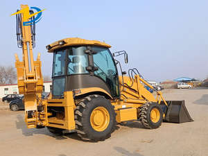 2.5 टन 4x4 मिनी बैकहोए लोडर और wz388 ट्रैक्टर हाइड्रोलिक सिलेंडर खुदाई मूविंग प्रकार - Product Image 3