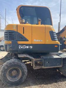 Used hyundai Robex 60-9 Excavator /<b>mini</b> Construction Machinery Excavator Hyundai R60W-9 <b>Mini</b> Wheel Excavator - Product Image 2