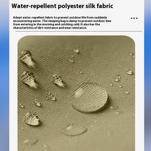 Sac de couchage extérieur détachable à double usage pour adultes Enveloppe en polyester épais imperméable et résistante au froid pour l'automne et l'<span class=keywords><strong>hiver</strong></span> - Product Image 3