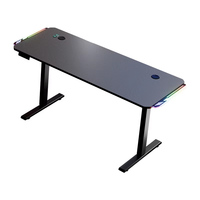 Table de jeu AOR Lifting avec boutons, contrôleur numérique, éclairage RGB, système de circuit de commutation caché, en métal et aluminium