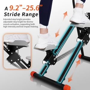 Máquina de Escalar <span class=keywords><strong>Vertical</strong></span> Plegable de Metal para Gimnasio en Casa, Ajustable, con Reposabrazos Cómodos, <span class=keywords><strong>Precio</strong></span> de Fábrica - Product Image 4