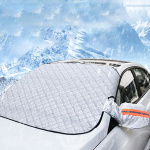 Copertura Magnetica per Finestrino Auto, Parasole Anteriore con Protezione Anti-UV, Isolamento Termico, Protezione dalla Neve, Copertura in Poliestere Rinforzato - Product Image 1
