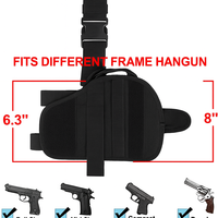 Holster de jambe tactique réglable avec logo personnalisé d'usine, étui pour chargeur de pistolet, holster de cuisse
