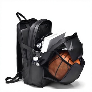 Sac à dos unisexe extensible en tissu Oxford, multifonctionnel pour les courts voyages, sac décontracté pour ordinateur portable, sac de transport professionnel, sac de basketball - Product Image 1