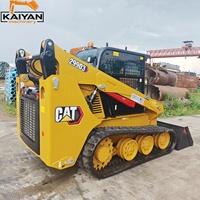 Minipala cingolata CAT 299D3 usata ad alte prestazioni per lavori agricoli, paesaggistici, demolizioni e costruzioni in spazi ristretti