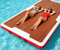 Plateforme de quai gonflable de qualité supérieure Spatium, quai flottant, plateforme aquatique portable, plateforme de quai, tapis aquatique gonflable