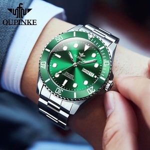 ดรอปชิปปิ้ง นาฬิกาข้อมืออัตโนมัติ Seiko Movement รุ่น 3205 หน้าปัดแสดงปฏิทินคู่ ตัวเรือนสแตนเลส สตีล สำหรับทั้งชายและหญิง ขนาด 41 มม. สาย 20 มม. - Product Image 4