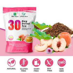 Personalizzato OEM 30 giorni Detox tè sapore di frutta erbe Moringa bruciatura grasso produttore veloce pancia piatta perdita di peso della pancia - Product Image 4