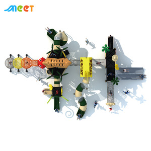 Équipement de terrain de jeu extérieur pour enfants personnalisé et coloré, terrain de jeu pour enfants dans le <span class=keywords><strong>jardin</strong></span> - Product Image 4