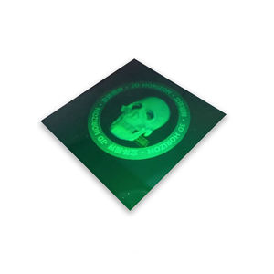 2024 Neues Produkt 3D-Anwendung verschiedenes Muster Laseretiketten Hologramm-Aufkleber Anti-Fälschungs-Etikette mobile Laser-Schutzfolie - Product Image 6