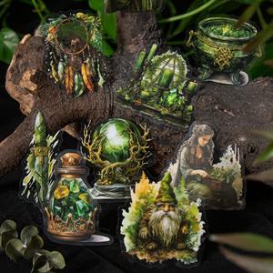 Paquete de 40 Pegatinas de la Serie <span class=keywords><strong>Libro</strong></span> Sagrado, Pegatinas para Álbumes de Recortes, Pegatinas Decorativas para Manualidades - Product Image 3