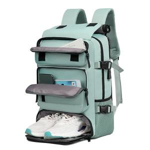 <span class=keywords><strong>Sac</strong></span> à dos <span class=keywords><strong>de</strong></span> randonnée léger en nylon MKW2057 avec port USB, <span class=keywords><strong>sac</strong></span> à dos pour ordinateur portable, <span class=keywords><strong>sac</strong></span> <span class=keywords><strong>de</strong></span> <span class=keywords><strong>voyage</strong></span> avec compartiment à chaussures - Product Image 3