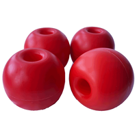 Nouvelle conception de flotteur de pêche en matériau PE de 100 mm, à utiliser en haute mer, bouées de pêche en PE haute pression de 150 m, boule de pêche