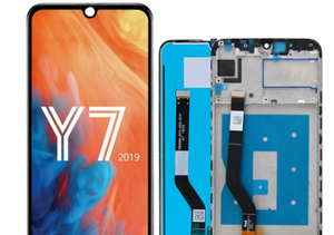 Écran tactile LCD assemblé pour Huawei Y7 2019 <span class=keywords><strong>DUB</strong></span>-LX1 Y7 2019, écran LCD assemblé avec cadre - Product Image 4