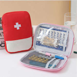 <span class=keywords><strong>Trousse</strong></span> de premiers soins portable Oxford étanche de grande capacité sac à bandoulière de rangement de médicaments pour les voyages et les affaires <span class=keywords><strong>trousse</strong></span> médicale d'urgence - Product Image 2