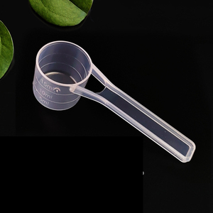 Cuchara medidora de plástico de fabricación <span class=keywords><strong>china</strong></span> con báscula, utensilios para hornear, cuchara líquida de laboratorio para leche en polvo, novedad - Product Image 4