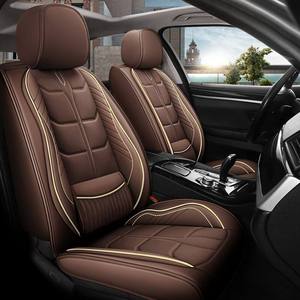 Housse de siège en cuir intégral pour Audi A5, cinq places, toutes saisons, avec soutien lombaire complet, ajustement standard, origine Chine - Product Image 1