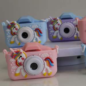 Mini Cámara Infantil de Juguete con Pantalla IPS HD de 2 Pulgadas, Silicona y ABS, con Juegos Integrados, Función de Grabación de Ángulo Amplio de 180°, 3000W, Foto y Video - Product Image 2