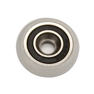 Polea S605RS, 4x19,2x5mm, 19mm, <span class=keywords><strong>ruedas</strong></span> para <span class=keywords><strong>puerta</strong></span> de <span class=keywords><strong>Ducha</strong></span> - Product Image 1