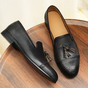 Chaussures habillées en cuir Oxford classiques faites à la main de haute qualité, imperméables, à lacets, pour occasions décontractées et mariages d'automne - Product Image 2