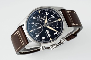 Montre mécanique de qualité supérieure 43 mm, mouvement ZF Factory Asian 7750, IW377709, montre chronographe multifonctionnelle pour pilote - Product Image 3