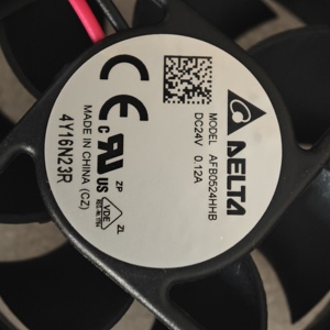 Delta AFB0524HHB 50x50x15มม. 5ซม. 24V 1.92W 6400rpm 16.2CFM 0.08A PWM อินเวอร์เตอร์พัดลมระบายความร้อนตามแนวแกน - Product Image 4