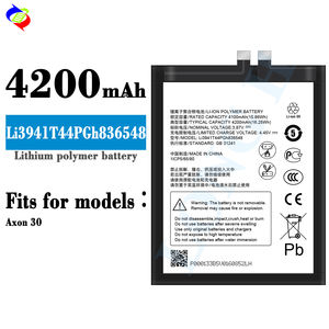 แบตเตอรี่ลิเธียมโพลิเมอร์ Li3941T44PGh836548 สำหรับโทรศัพท์มือถือ ZTE Axon 30 ความจุ 4200mAh แรงดัน 3.87V - Product Image 2