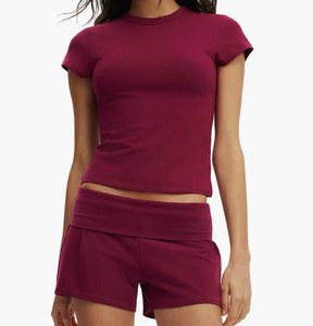 Conjunto de Pijamas Personalizados de Fábrica para Mujer, Ropa de Dormir Ecológica, Ropa de Yoga de Dos Piezas, Ropa de Fitness para el Hogar, Ropa de Dormir para Mujer - Product Image 1