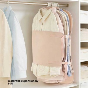 Housse de protection compressible pour doudoune – Solution multifonctionnelle de rangement suspendue pour armoire, <span class=keywords><strong>organisateur</strong></span> de vêtements pliable - Product Image 3