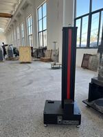 Máquina de Ensayo de Resistencia a la Tracción Universal de Columna Única con Pantalla Digital, Construcción de Acero Grueso, Estándares BS/ASTM Clase 1