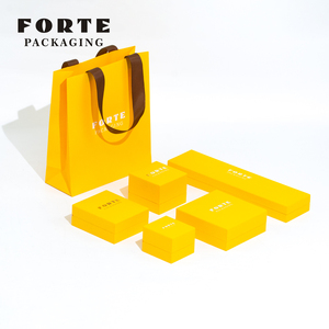 Boîte de présentation de bijoux FORTE personnalisable pour bagues et colliers, emballage artisanal de fournisseurs d'emballages de bijoux - Product Image 2