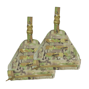 Supporto per Bastone o Torcia Lunga per Equipaggiamento Tattico Compatibile con Cintura Molle Leggero e Versatile MU - Product Image 3