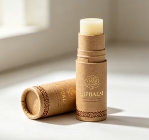 Eco Friendly Round Cardboard Deodorant Stick Cosmetic Containers Recycled Material Lip Balm Push up Kraft Paper Tube - Product Image 2