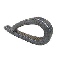 Haute Qualité Dgt Type Clos Conduit Bouclier En Acier Chaîne De Transporteur de Câble pour Machines-outils à commande numérique