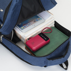 Fashionbag Laptop <b>Backpack</b> Large Capacity <b>Black</b> Business Travel Shoulder Straps Spring 2024 - Product Image 3