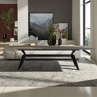 Usine chinoise vend des tables à manger modernes de luxe léger avec pieds en métal et plateau en céramique en verre trempé, meubles de salle à manger 4 places