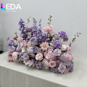 Arreglos Florales de Seda para Pasillos de Boda y Eventos Personalizados LEDA, Decoraciones de Piso de Estilo Moderno - Product Image 6