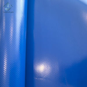 La tela industrial impermeable del rollo de lona recubierta de PVC se puede personalizar colores y tamaños de lona - Product Image 2