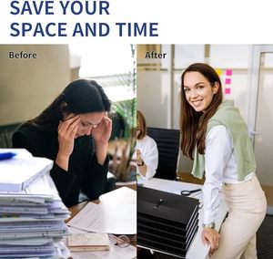 Thư Kích thước cầu vồng accordion tập tin tổ chức túi mở rộng thư mục tập tin với nhãn Xách Tay Hàng tháng hóa đơn giấy Thuế nhận - Product Image 2