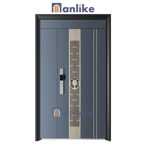 Cerradura inteligente moderna de acero con entrada de doble <span class=keywords><strong>hoja</strong></span> Anlike, <span class=keywords><strong>puerta</strong></span> delantera de seguridad turca personalizada de una <span class=keywords><strong>y</strong></span> <span class=keywords><strong>media</strong></span> para casa - Product Image 5